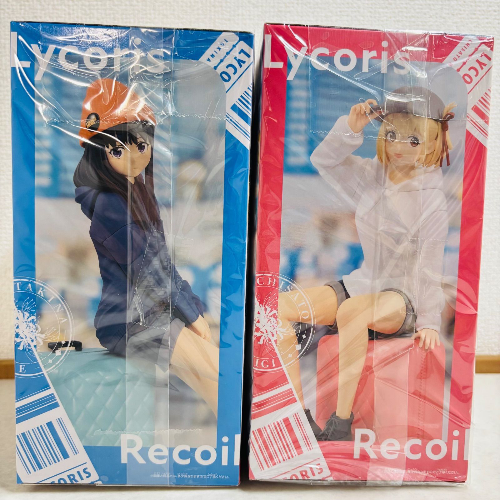新品】 リコリス・リコイル フィギュア 2個セット 2人の旅行 井ノ上
