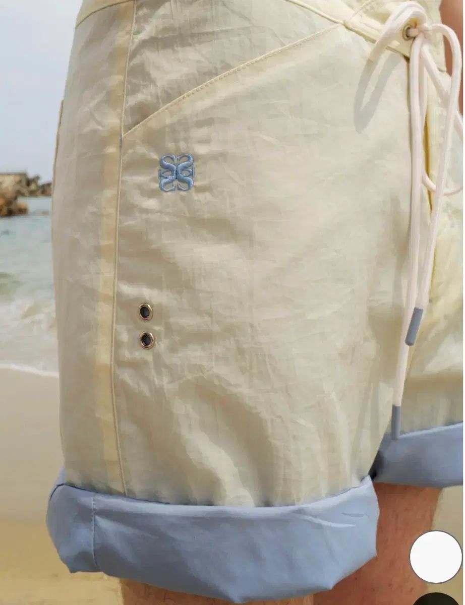 今日だけ在庫処分 セター ツートン Swim ショーツ アイボリー S