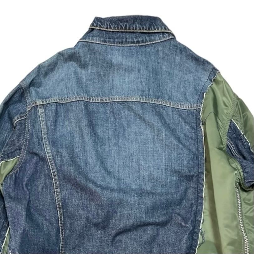 sacai 19SS Denim Docking Bomber Jacket【名作】 - メルカリ