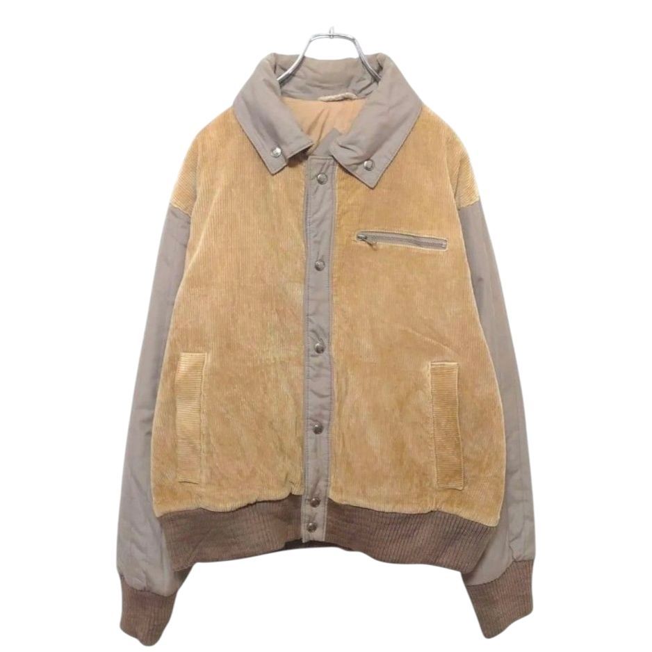 LONDON FOG】切替デザイン 中綿入りコーデュロイジャケットA-3154