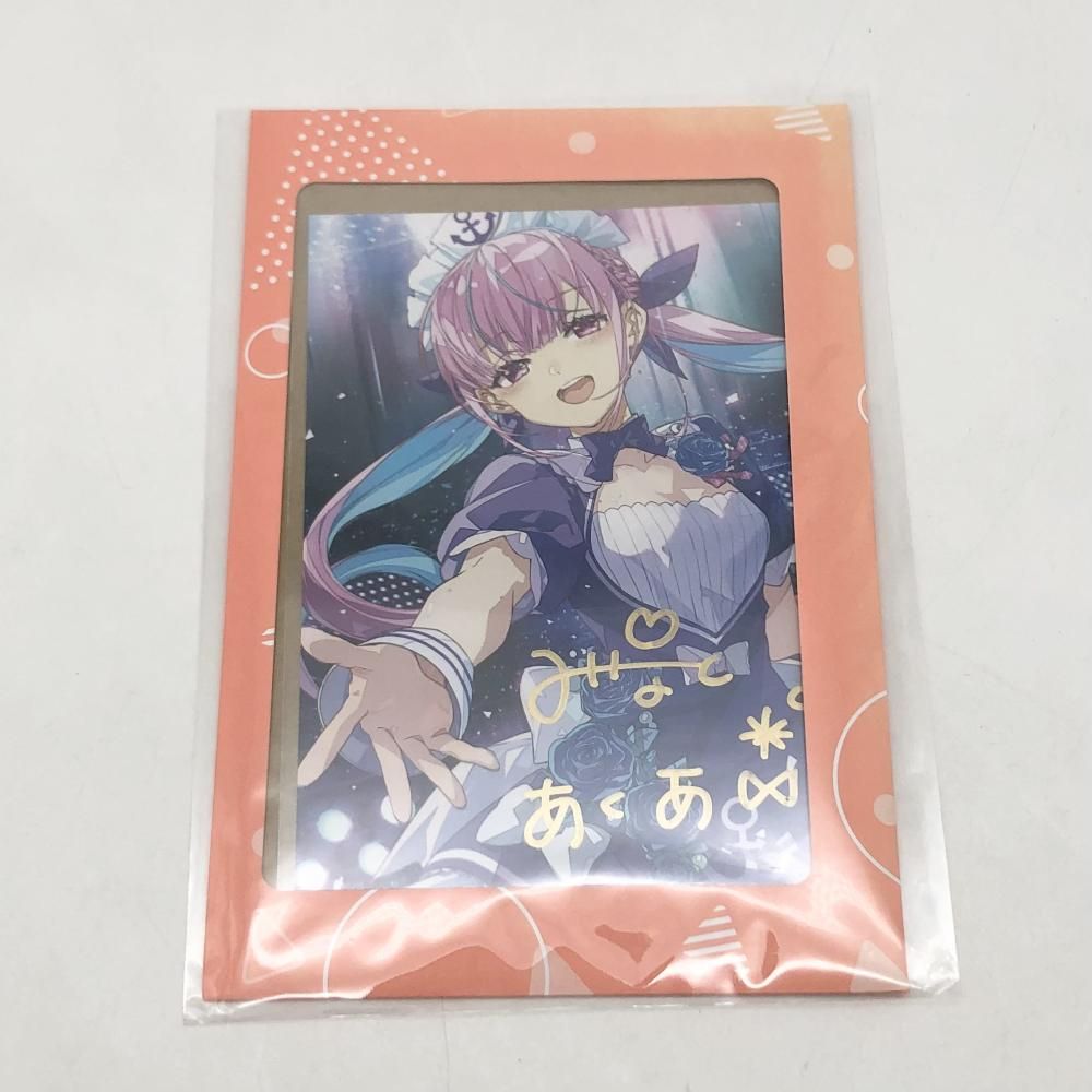 中古】未開封 カバー ホロライブプロダクション 湊あくあ 活動6周年