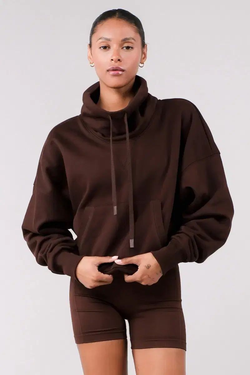 ジョーンアパレル TP 142 MINI HOODIE BROWN