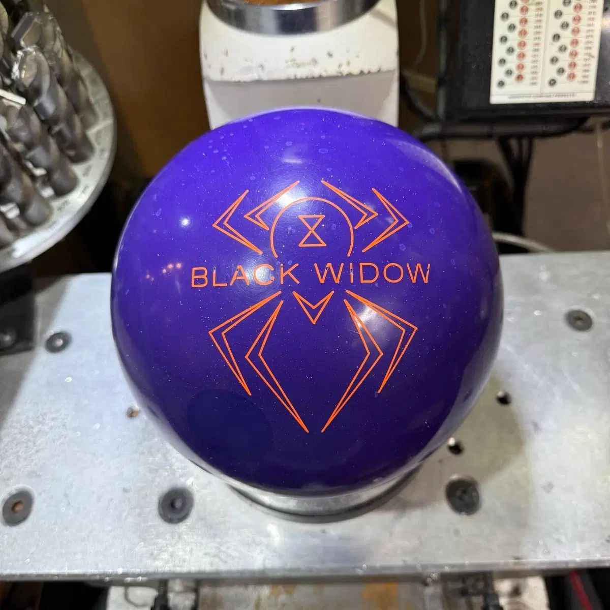 ジコンビ イベント HAMMER ハンマー black widow ブラックウィドウ PURPLE パープル 15パウンド 球