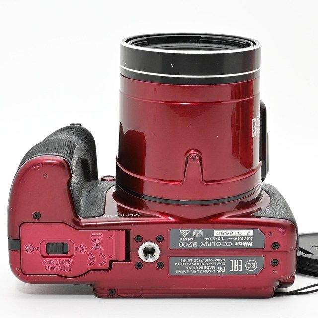 良品＞ Nikon COOLPIX B700 レッド｜光学60倍ズーム・2029万画素