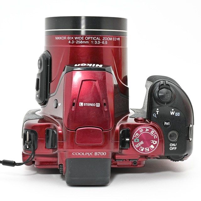 良品＞ Nikon COOLPIX B700 レッド｜光学60倍ズーム・2029万画素