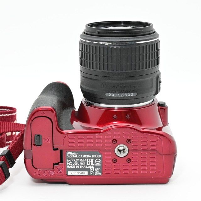 良品＞ニコン Nikon D3300 18-55 VR IIレンズキット レッド - メルカリ