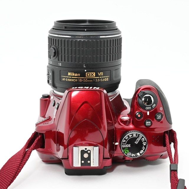 良品＞ニコン Nikon D3300 18-55 VR IIレンズキット レッド - メルカリ