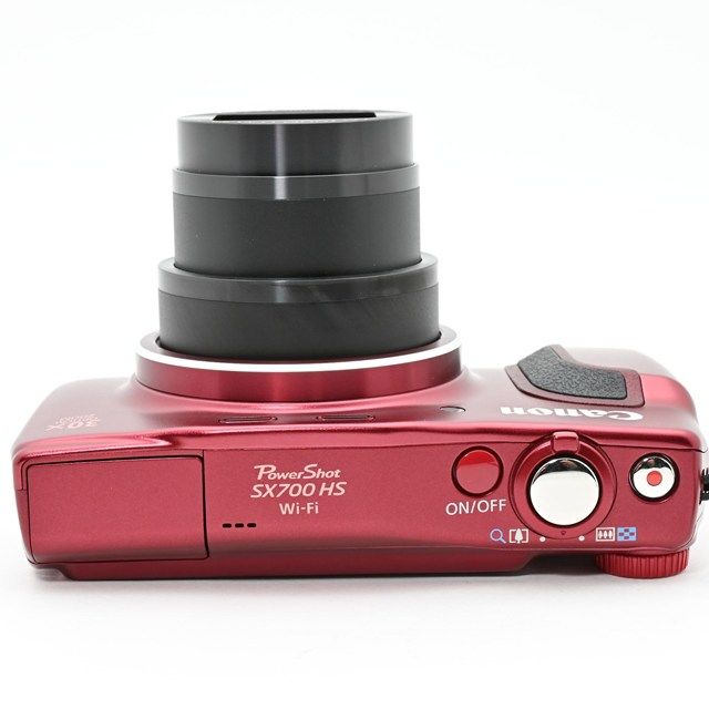 美品＞ Canon デジタルカメラ Power Shot SX700 HS レッド 光学30倍