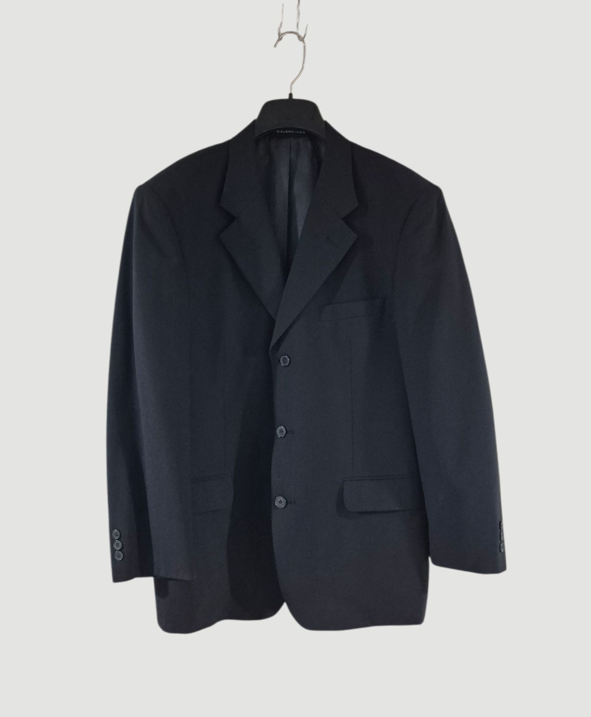 100 バレンシアガ ウール S ブレーザージャケット