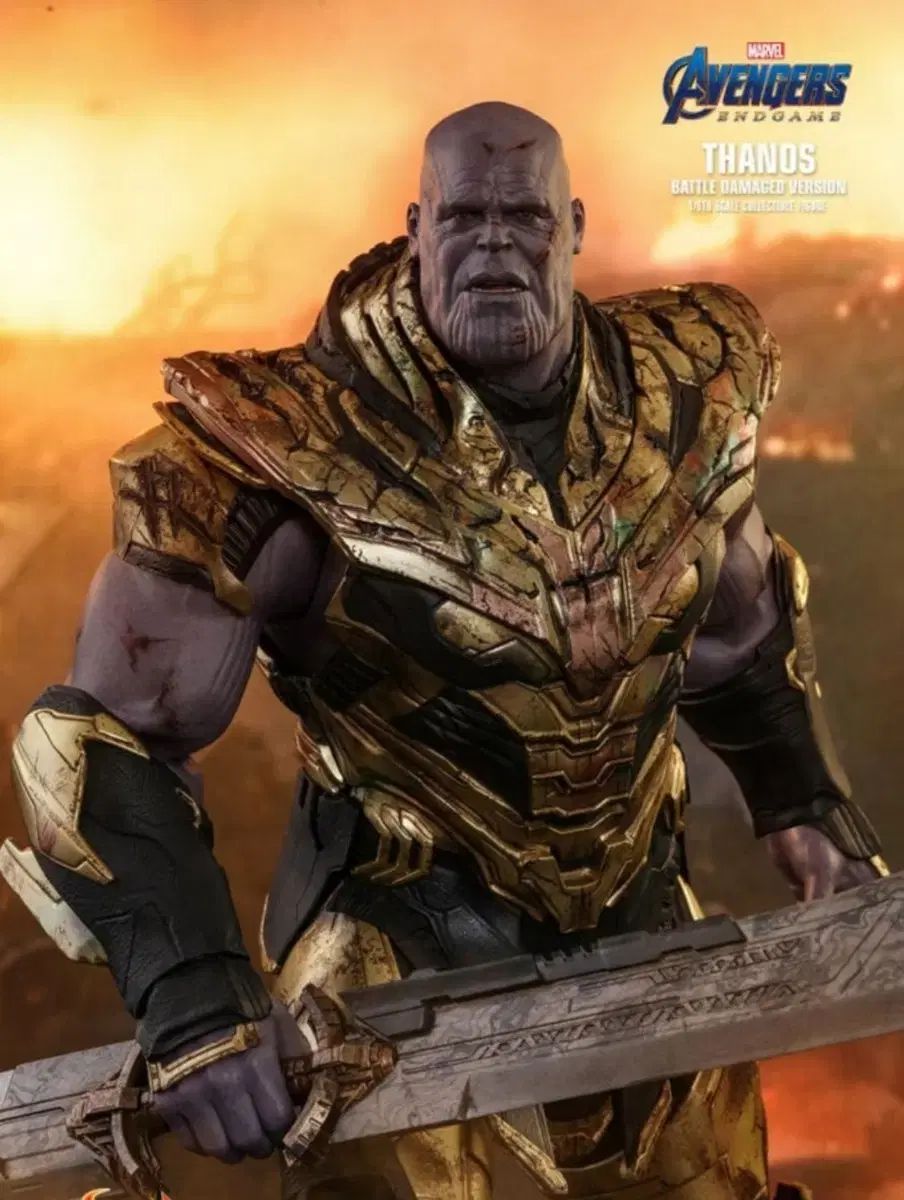 ホットトイズ エンドゲーム サノス バトルダメージ - メルカリ