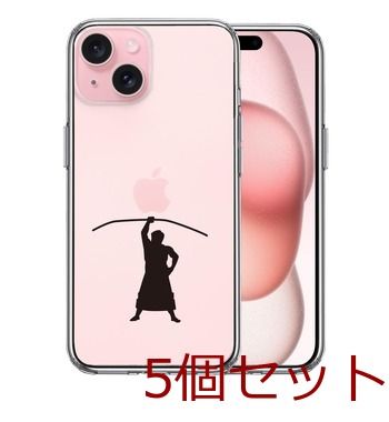 iPhone 15 Plus ケース クリア おすもうさん 相撲 弓取り スマホケース 側面ソフト 背面ハード ハイブリッド