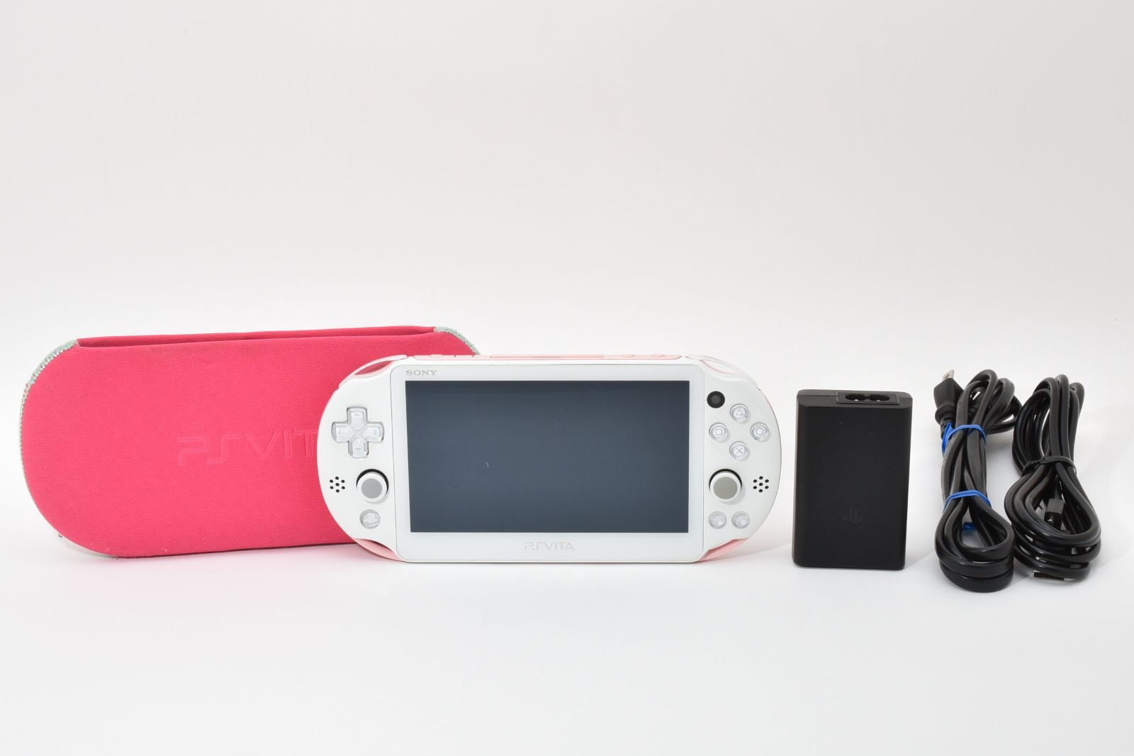 希少・人気色】PS Vita PCH-2000 ライトピンク 本体 動作品！薄型軽量 
