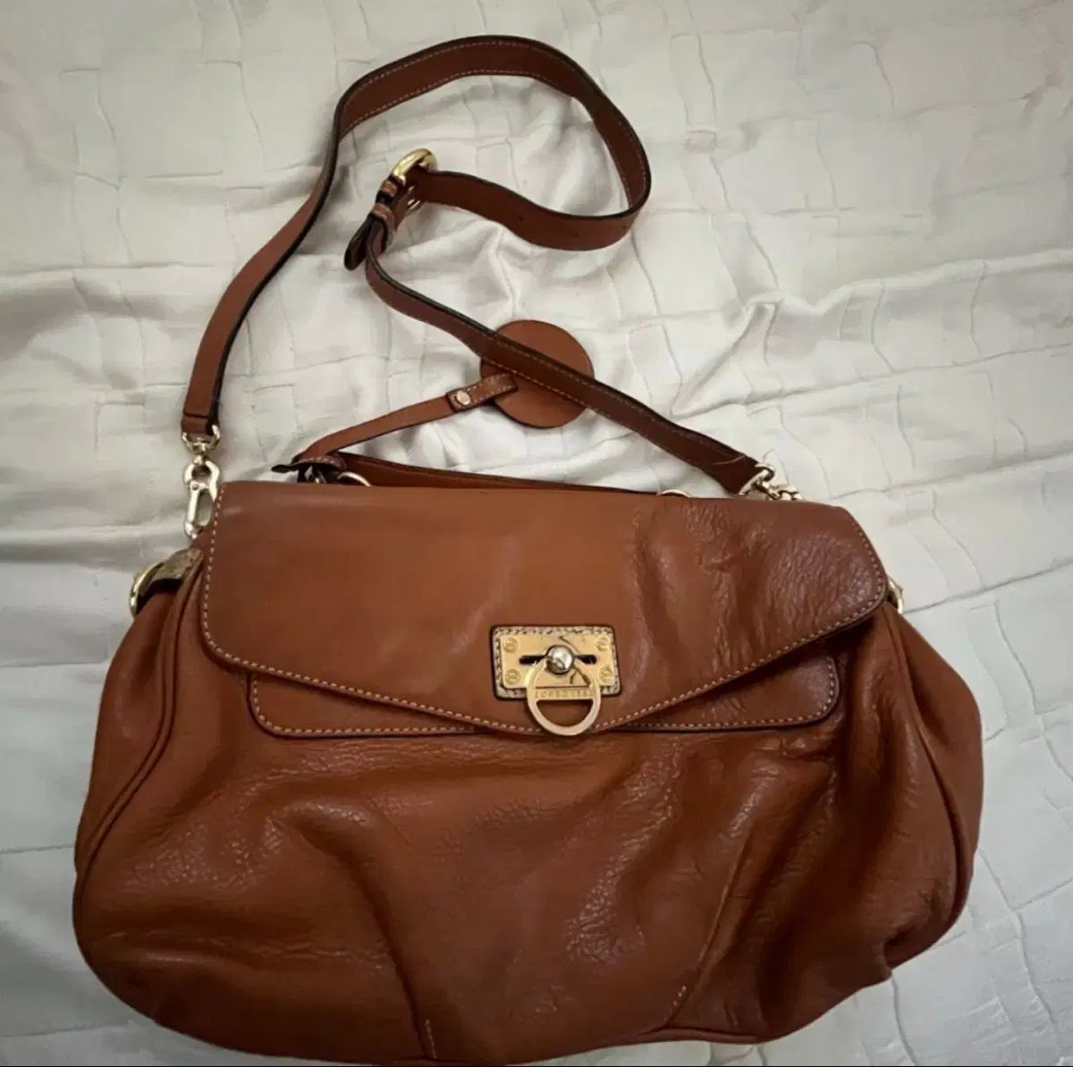 ボルボネーゼ ブラウン クロスバッグ