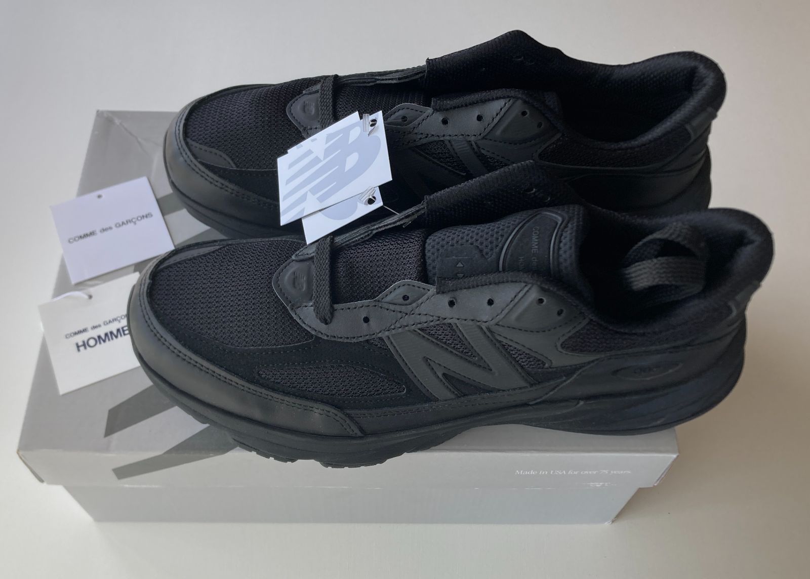 コムデギャルソン New Balance 990v6 U990CG6 29cm black comme des