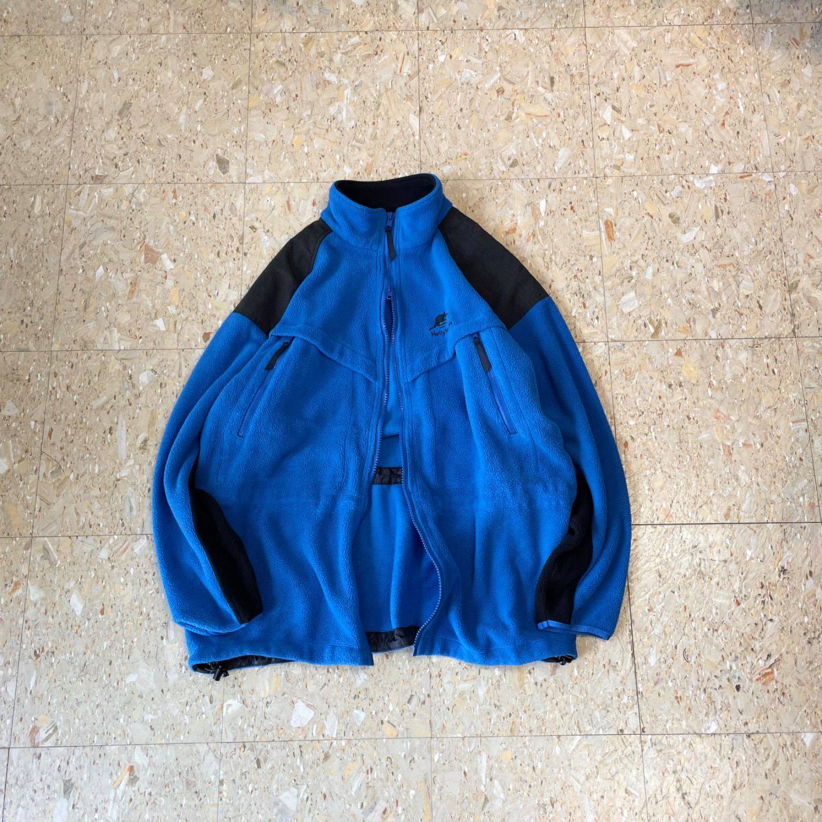 90s 【Helly Hansen】 ヘリーハンセン フリース ジャケット ゴールド