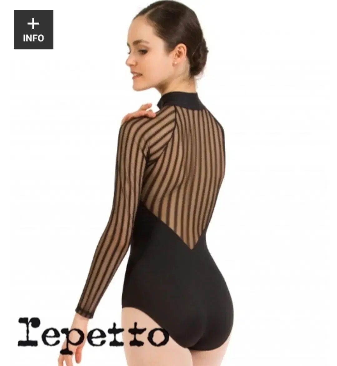 Repetto フィッシュネット バレエ レオタード