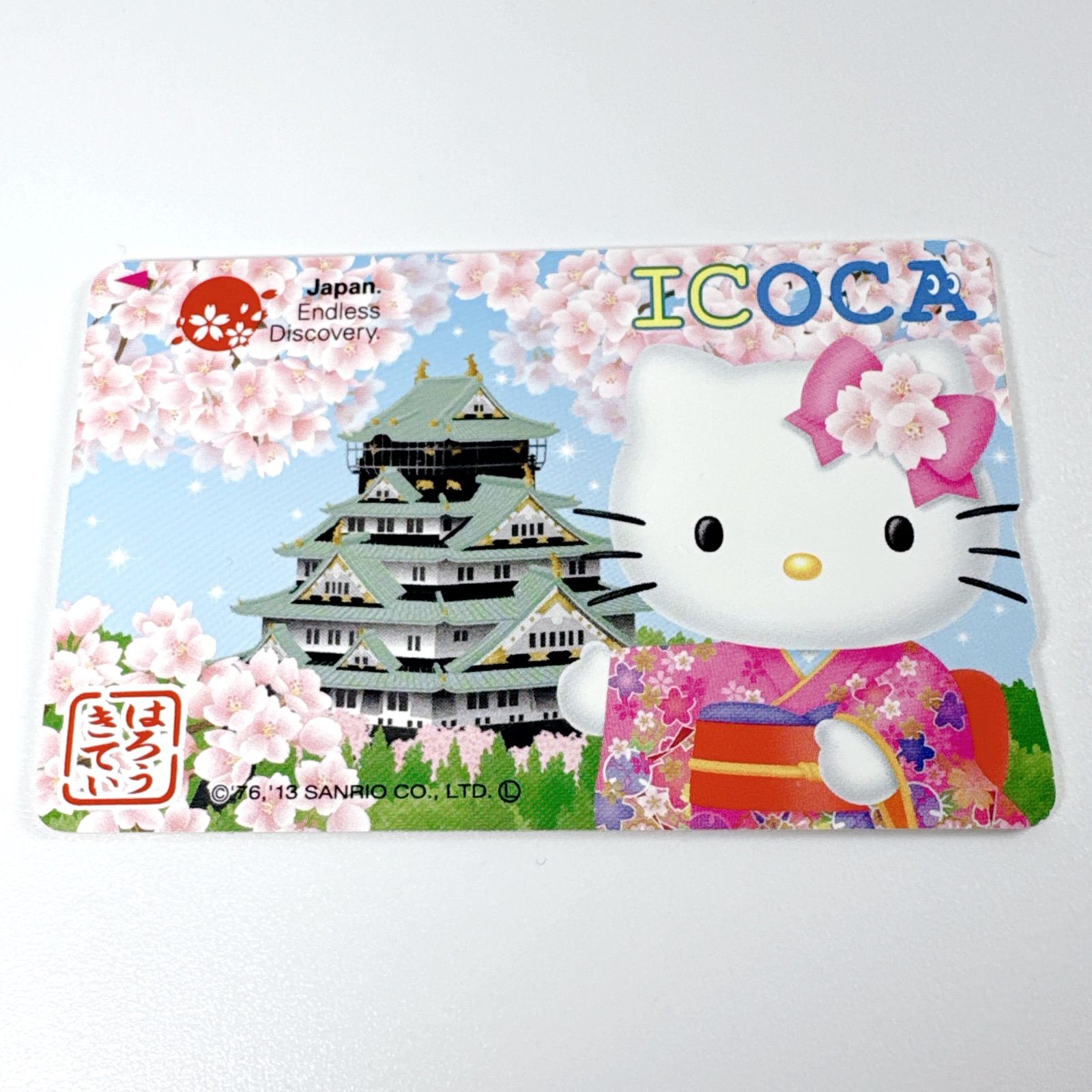 ICOCA イコカ 交通系ICカード 記念デザイン - ハローキティ 風神雷神