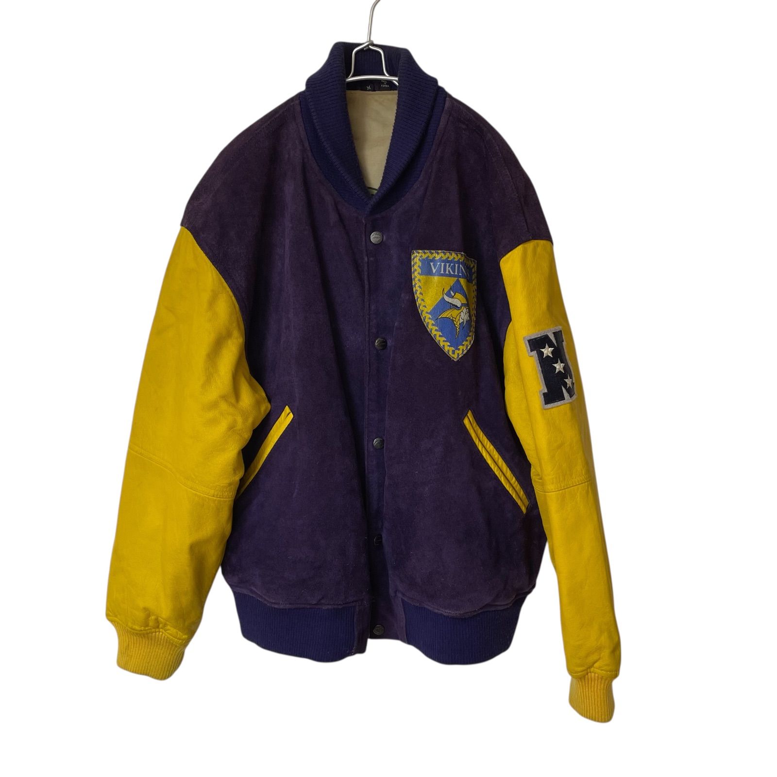 Z1612 MIRAGE NFL Minnesota Vikings ミネソタ バイキングス スエード 