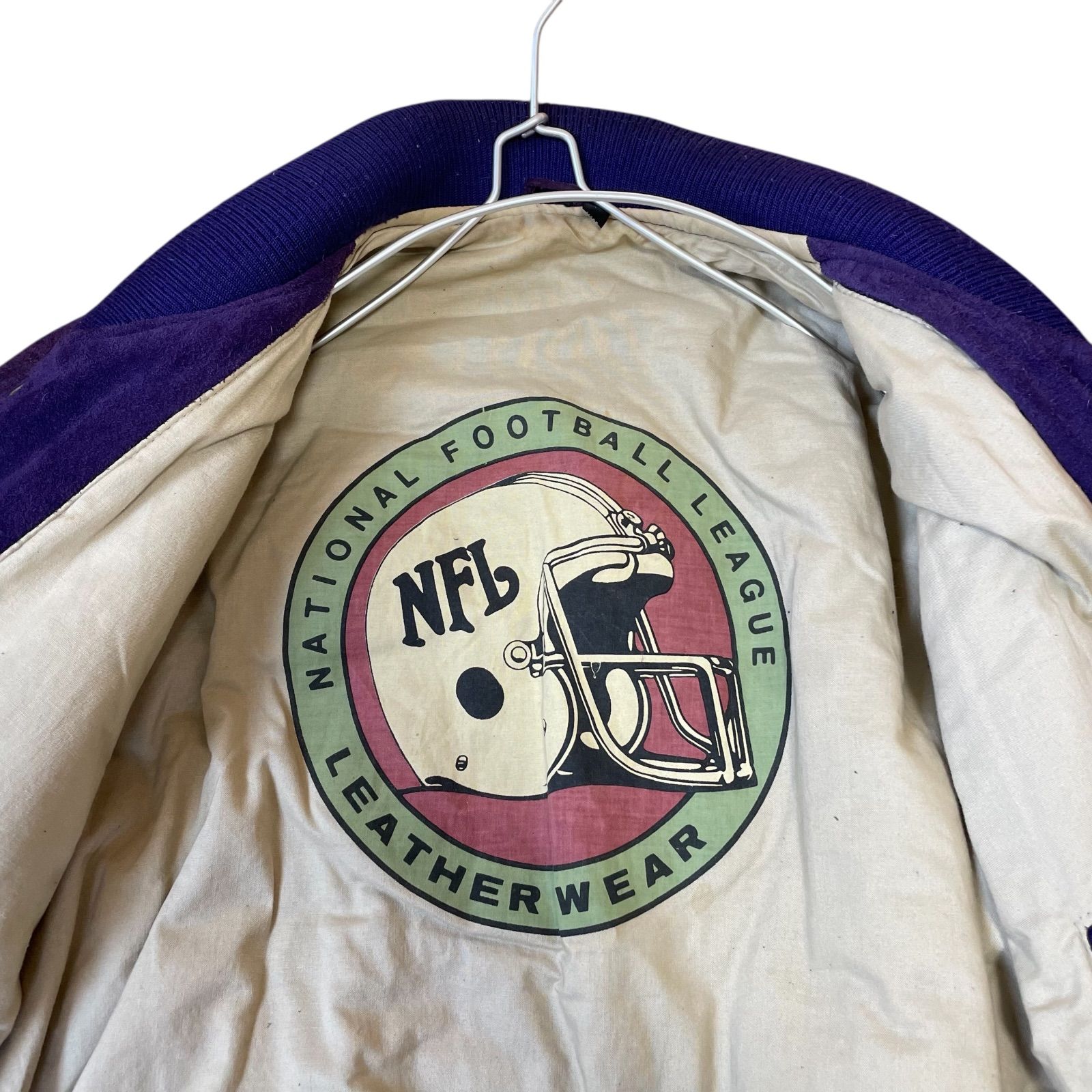 Z1612 MIRAGE NFL Minnesota Vikings ミネソタ バイキングス スエード 