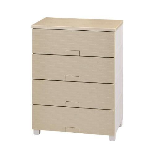 天馬 Tenma フィッツチェスト ウッド 6504 ベージュ 4338