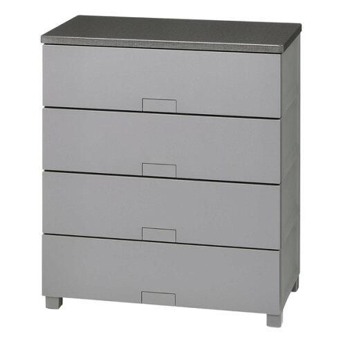 天馬 Tenma フィッツチェスト フルフラット7504 グレー 4338