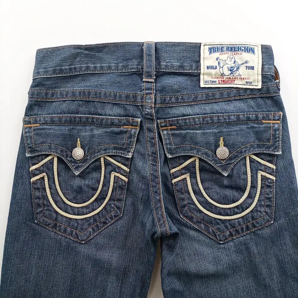 トゥルーレリジョン デニム サイズ30 レディース スキニー ブーツカット A 8443