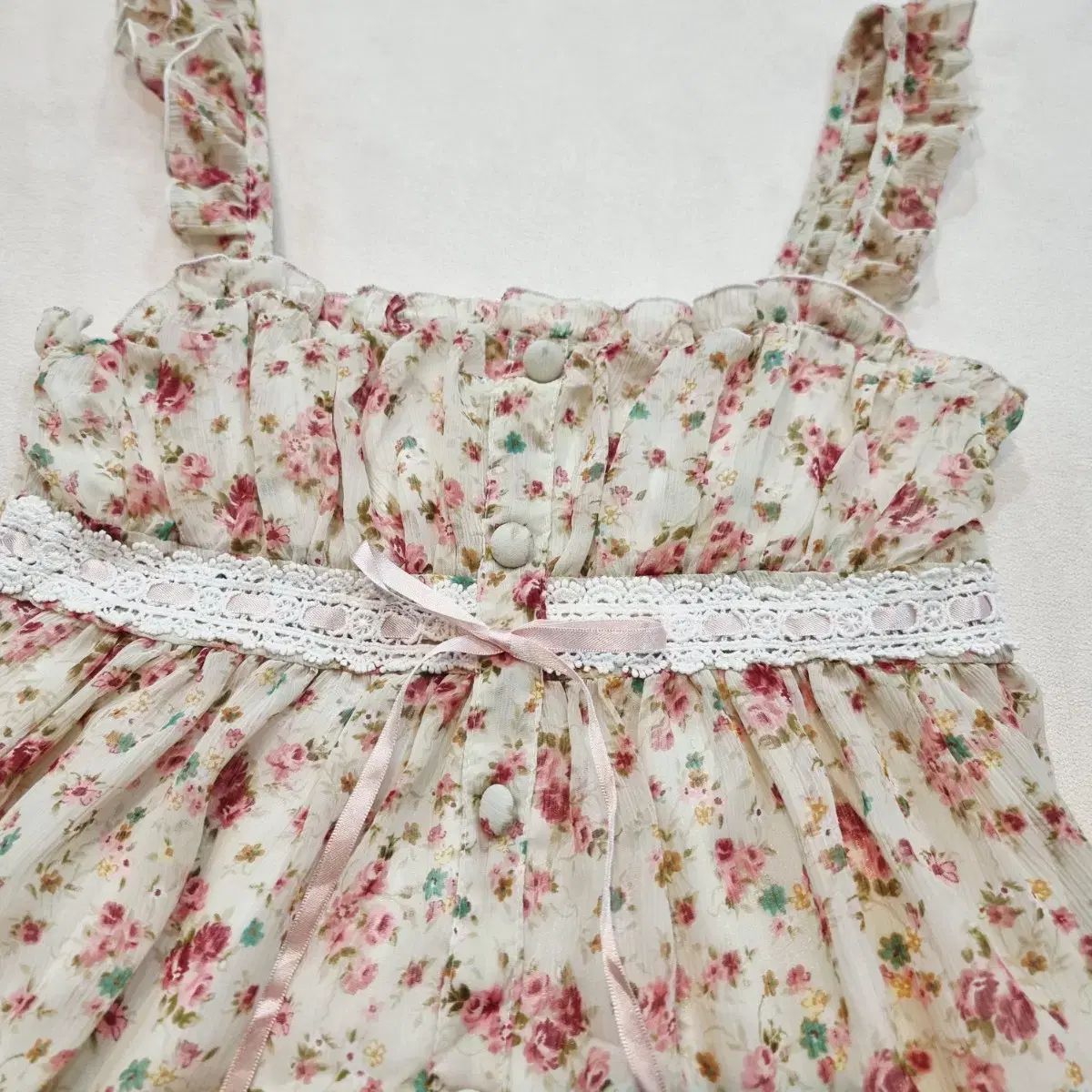 リズリサ LIZ LISA ロマンティック シャープロン フローラル チュニック