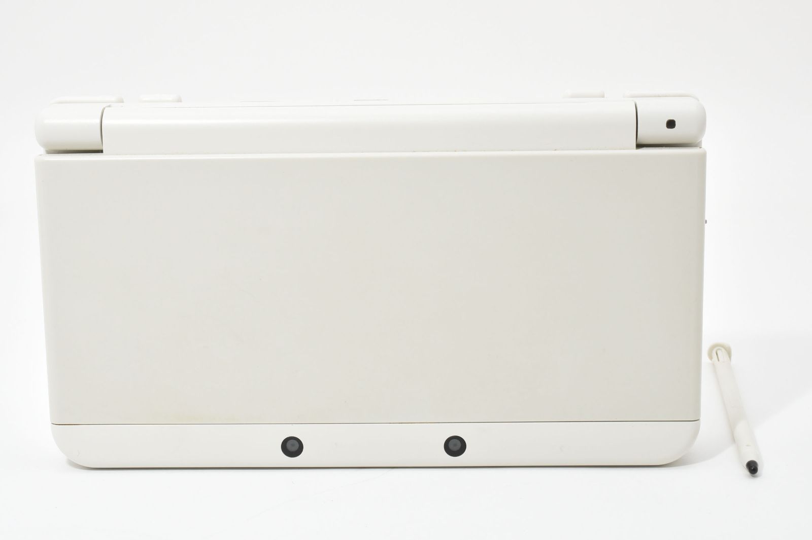 ニンテンドー3 DS 本体 ホワイト きせかえプレートで着せ替え自由 コンパクトで持ち運びにも便利 初期化済 Nintendo 任天堂