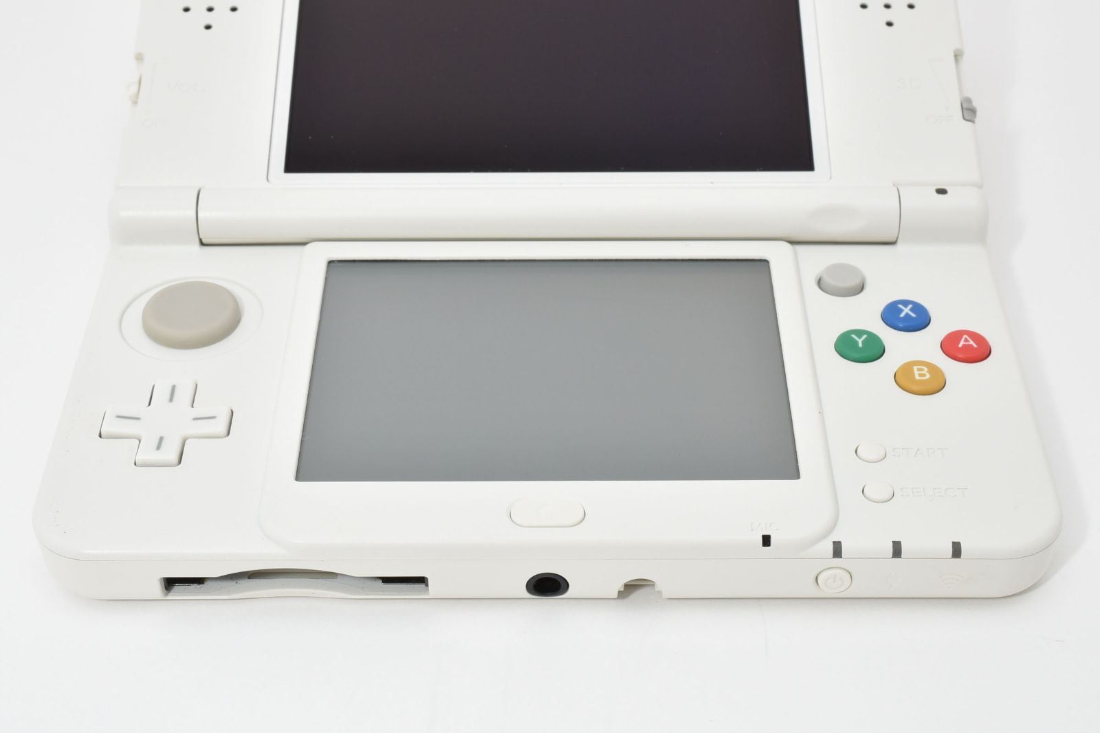 美品・完動品】New ニンテンドー3DS 本体 ホワイト きせかえプレートで