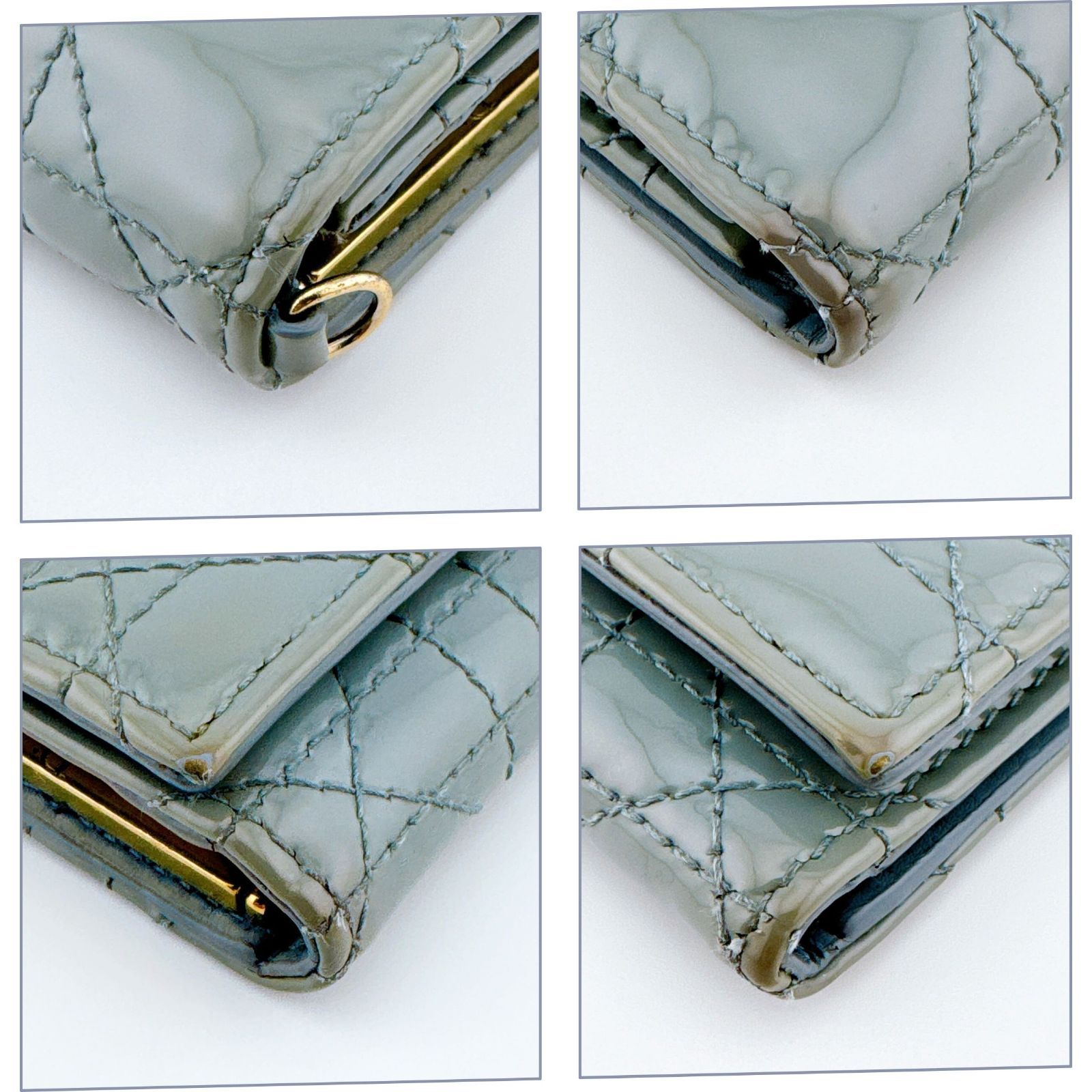 Christian Dior クリスチャン ディオール パテント キーケース 4連