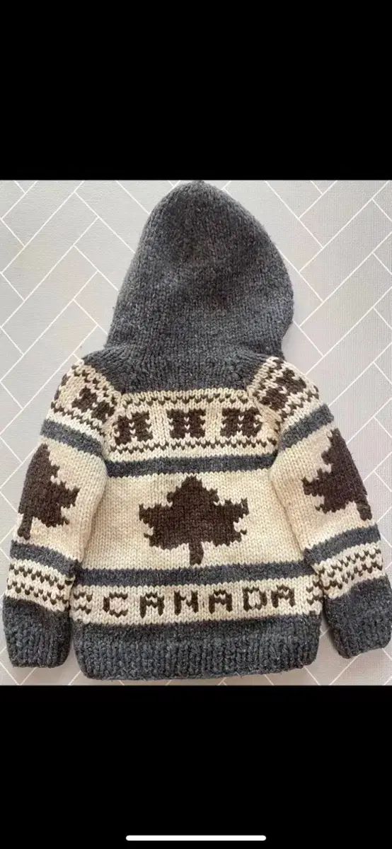 奏太 カウチン ハンドメイド セーター カーディガン バージンウール