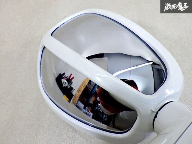 【ストア出品】トヨタ 純正 ランドクルーザー プラド 150 前期 中期 フェンダーミラー パールホワイト系 塗装品？ 即納 棚27I