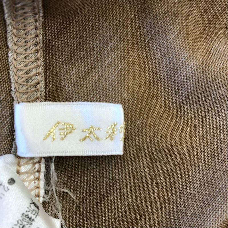 イタリヤ 伊太利屋 ワンピース ロング ノースリーブ アニマル柄 ラメ