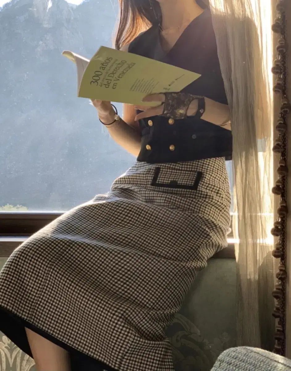 ソークッキー リー チェック スカート