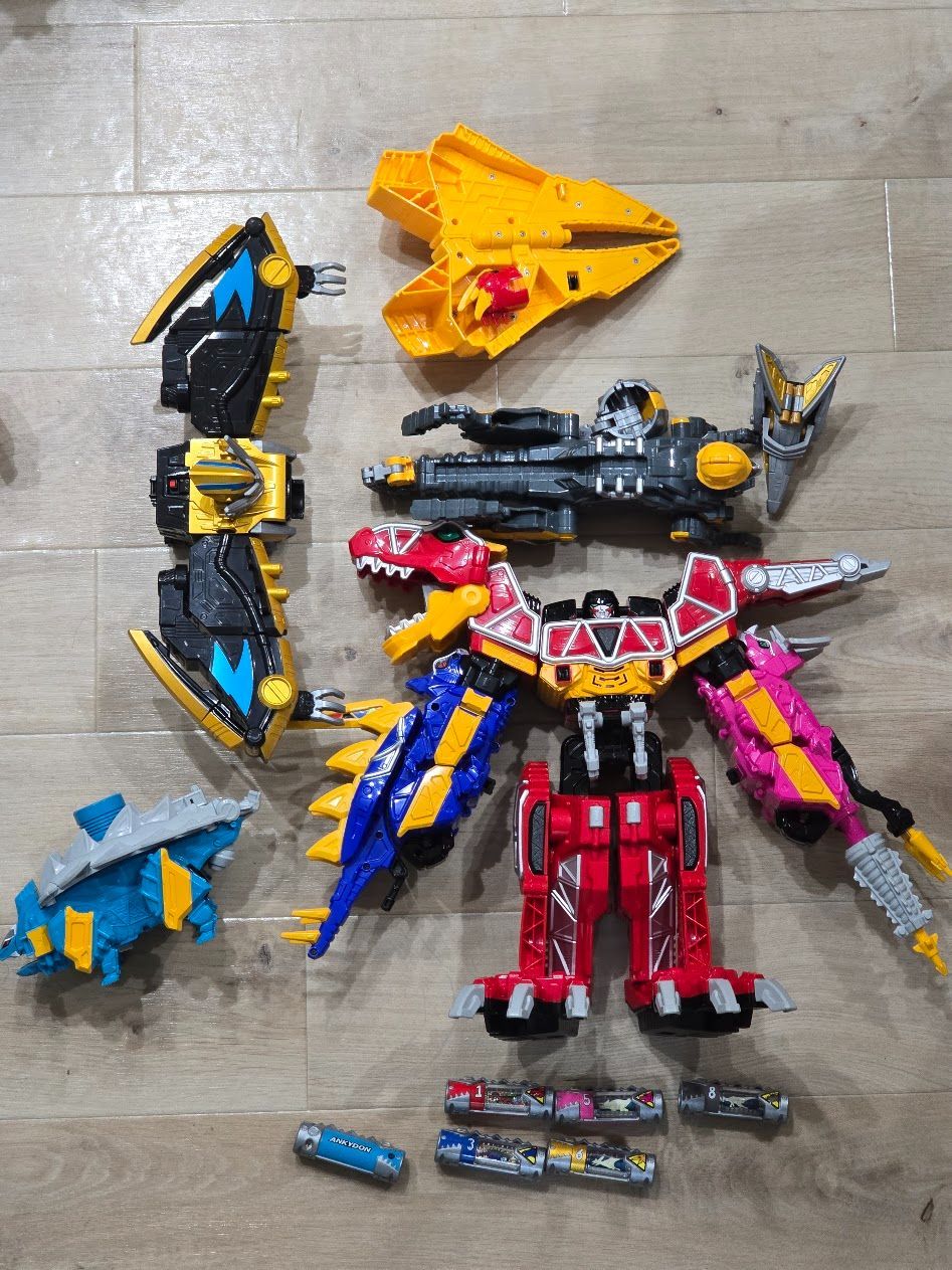 獣電戦隊DXキョウリュウジャーカミツキ合体 キョウリュウジン アンキドン プテラライデンオー ブンパッキー