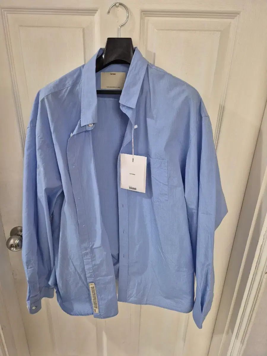 ポッタリー コンフォート シャツ sax