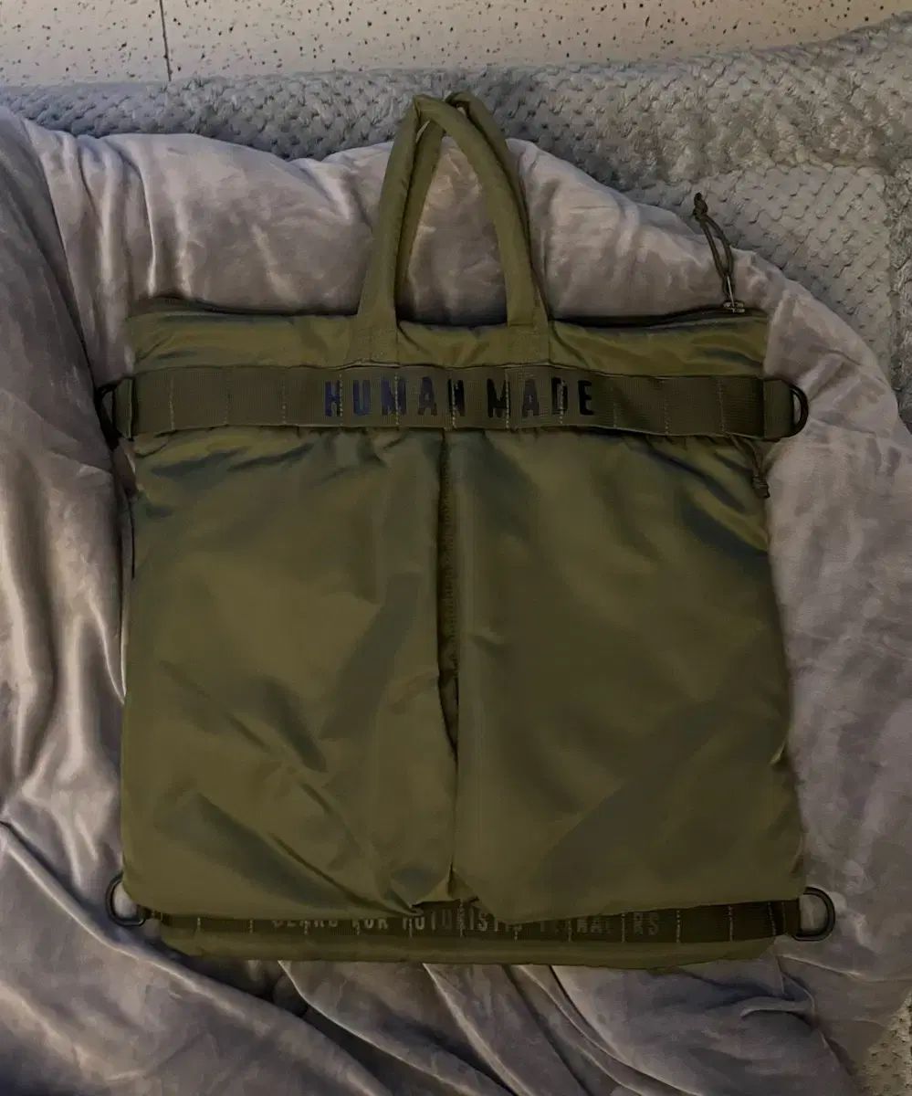 HUMAN MADE(ヒューマンメイド) ヘルメットバッグ オリーブ Rab(ラブ