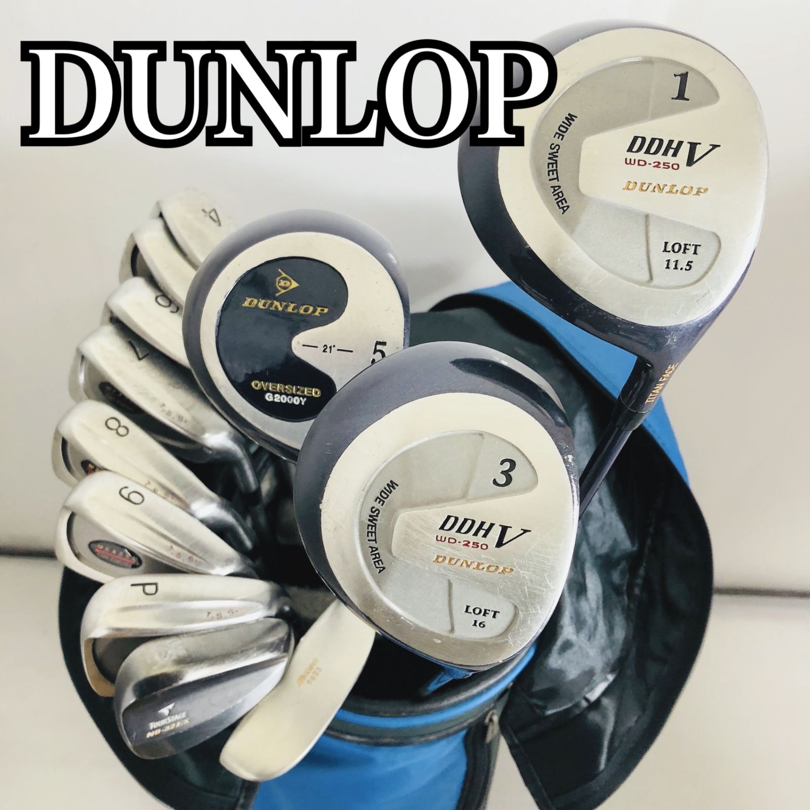 DUNLOP ダンロップ MIZUNO ミズノ メンズ ゴルフ クラブ セット 初心者