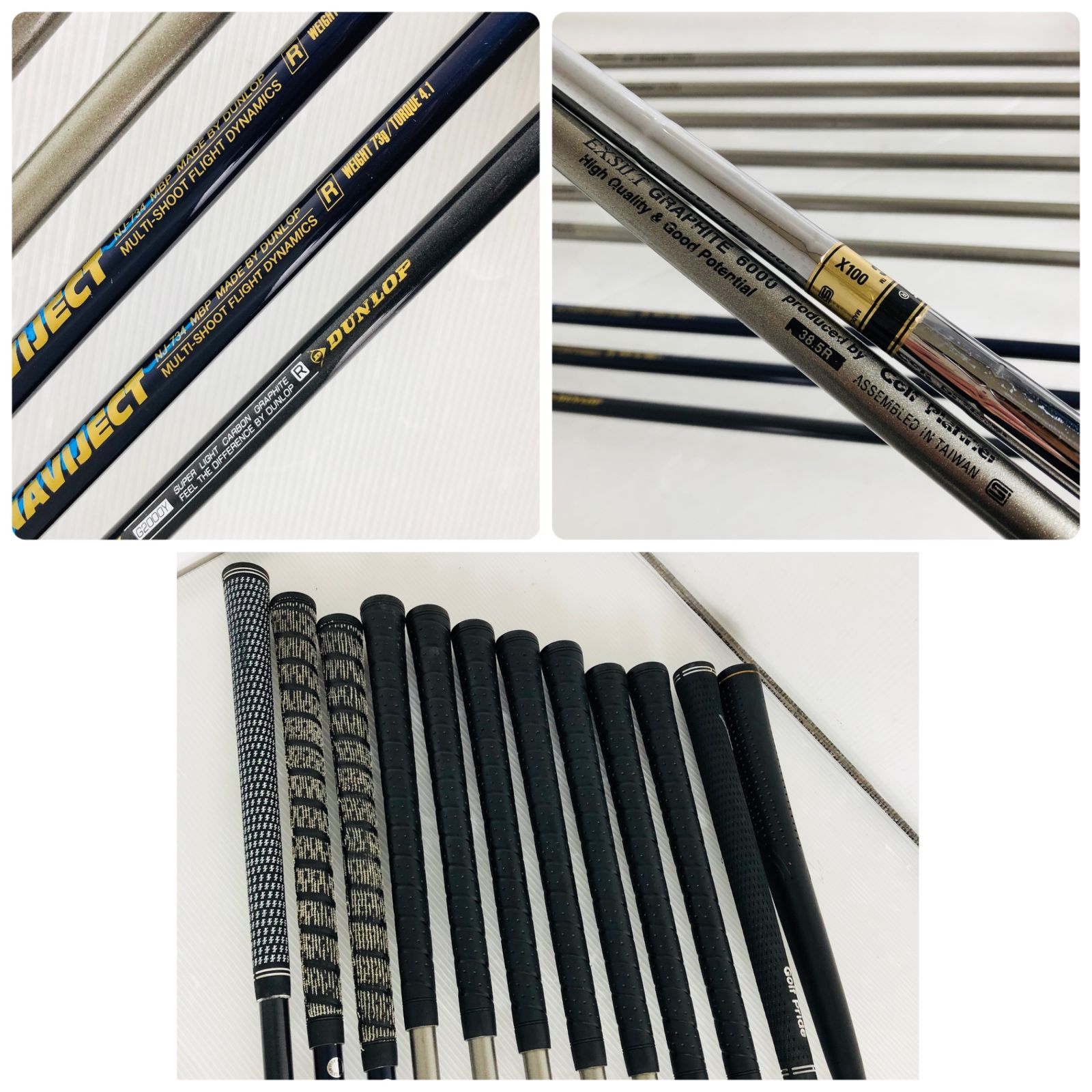 DUNLOP ダンロップ MIZUNO ミズノ メンズ ゴルフ クラブ セット 初心者