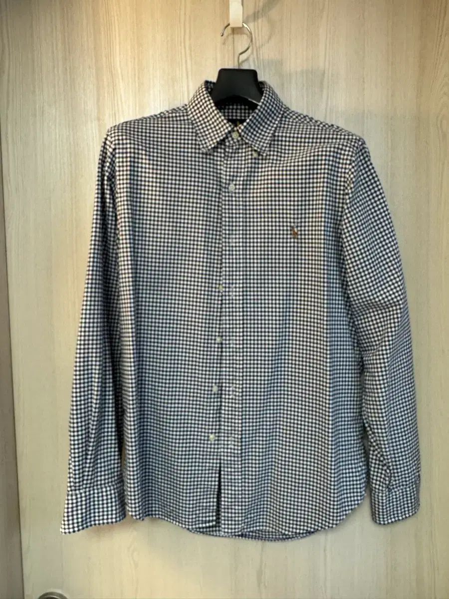 POLO RALPH LAUREN ポロラルフローレン オックスフォード ギンガムチェック シャツ ブラック ディープネイビー