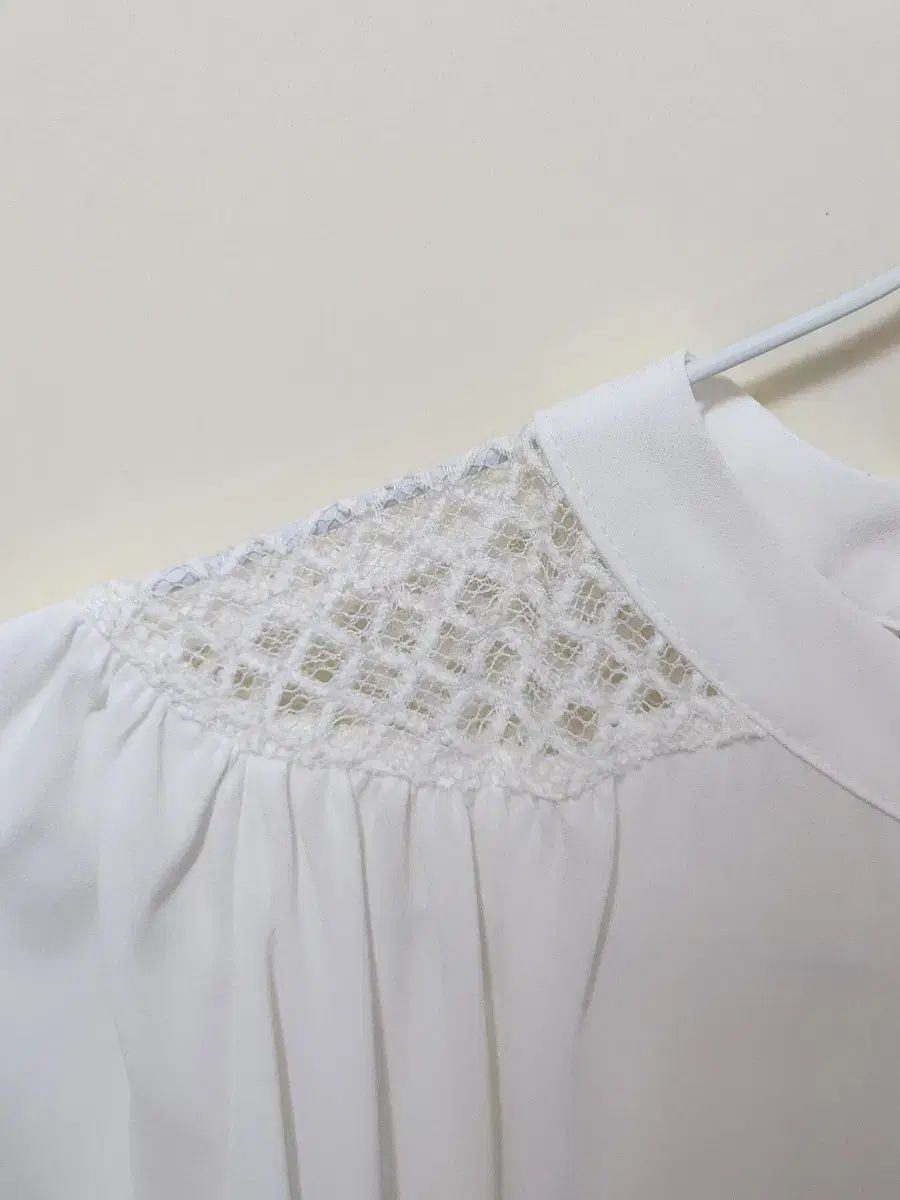 白アイボリー フリル ラッフル レース エンブロイダリー ブラウス 6種 セット