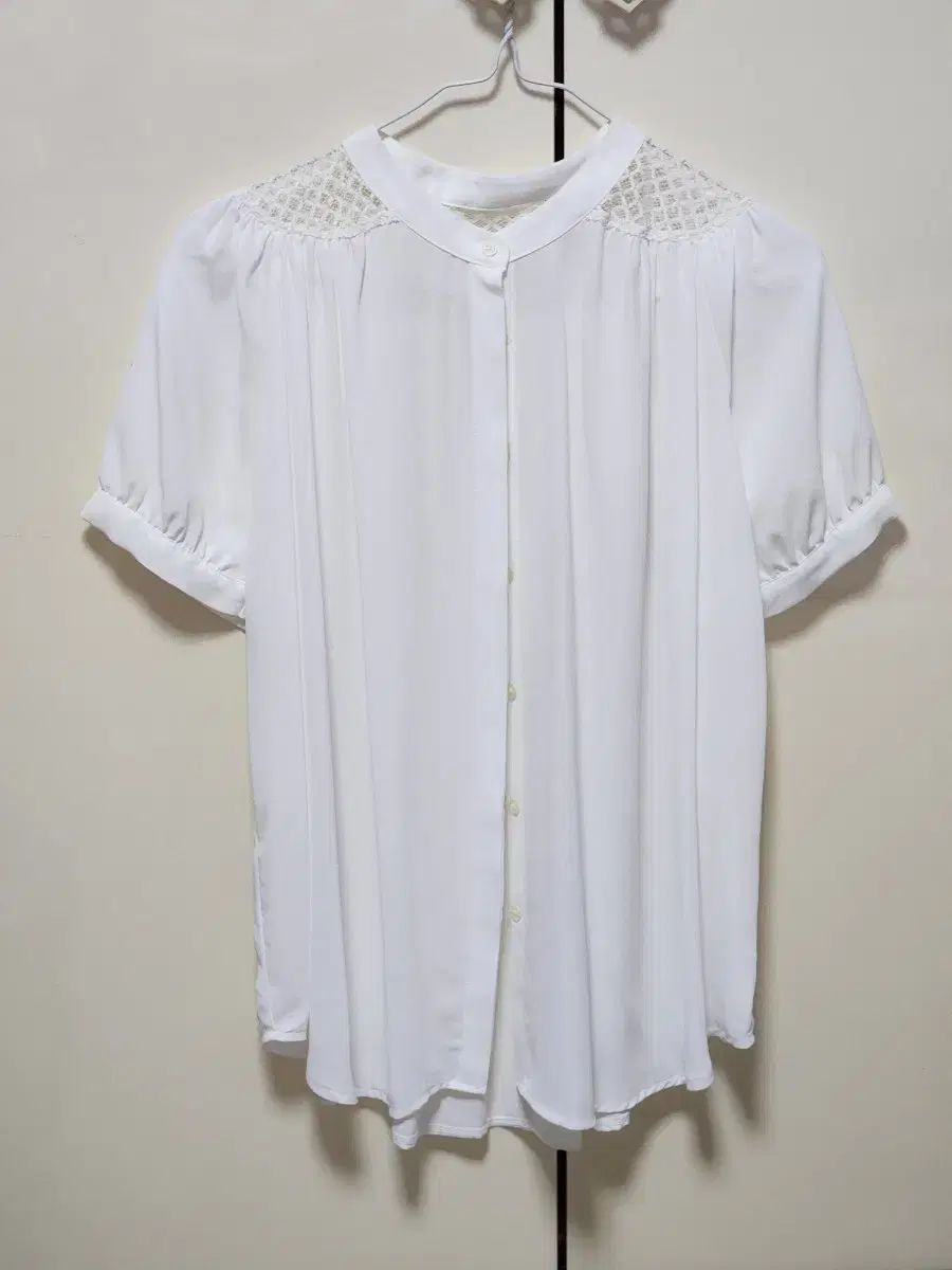 白アイボリー フリル ラッフル レース エンブロイダリー ブラウス 6種 セット