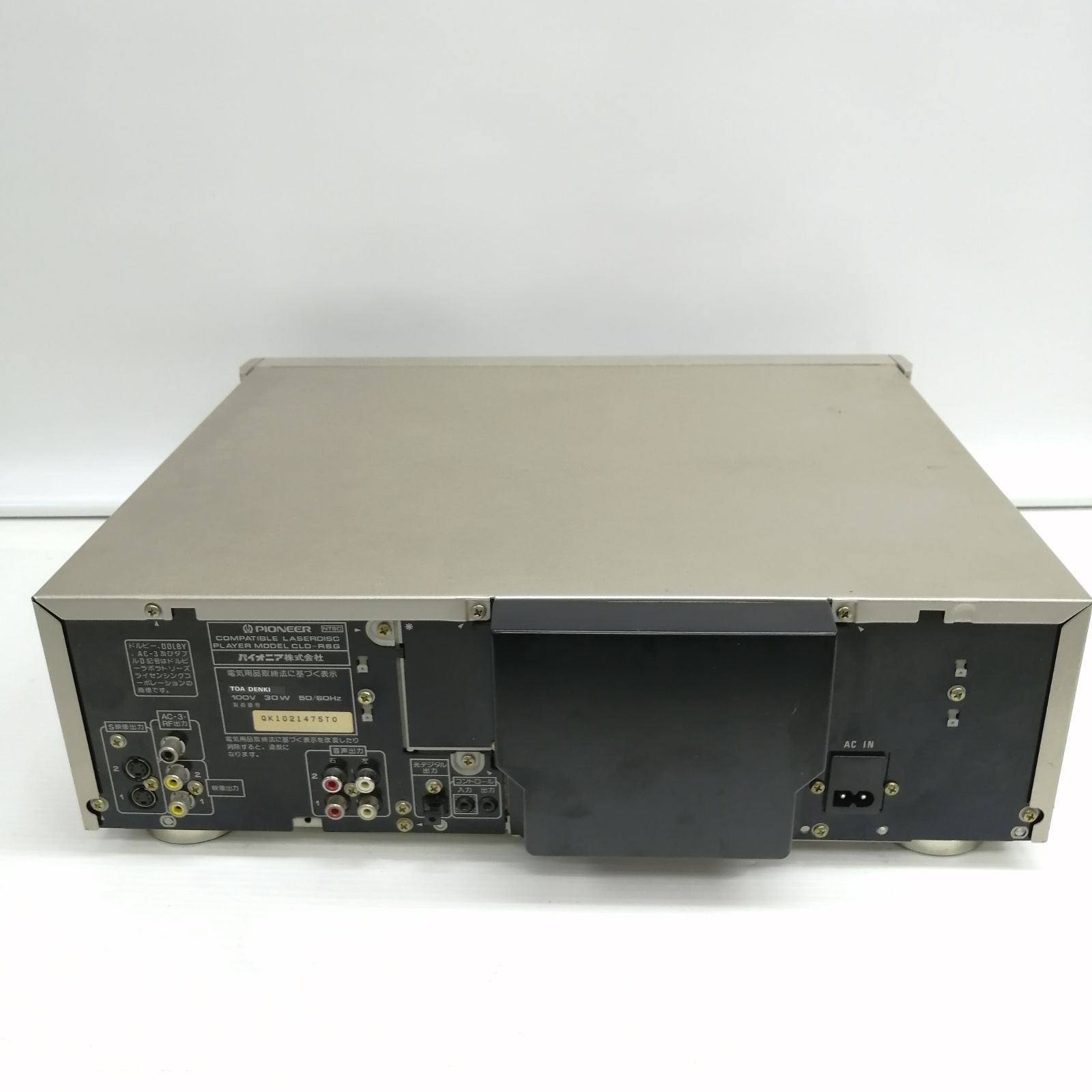  動作品 Pioneer LD CDプレイヤー cld r 6 g その他 プレーヤー