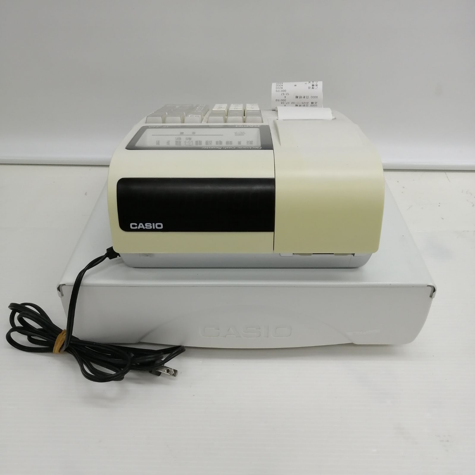 ジャンク】CASIO レジ te-340we - メルカリ