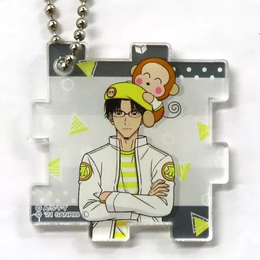 中古】雑貨 弓場拓磨＆もんきち 「ワールドトリガー×サンリオ