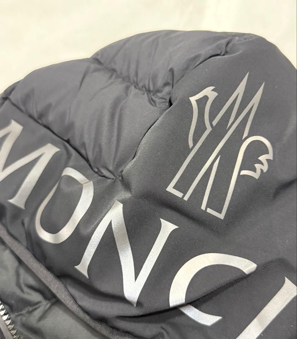 MONCLER/S /ブラック /リフレクトロゴ /型番 J10918G00002809KZ - メルカリ