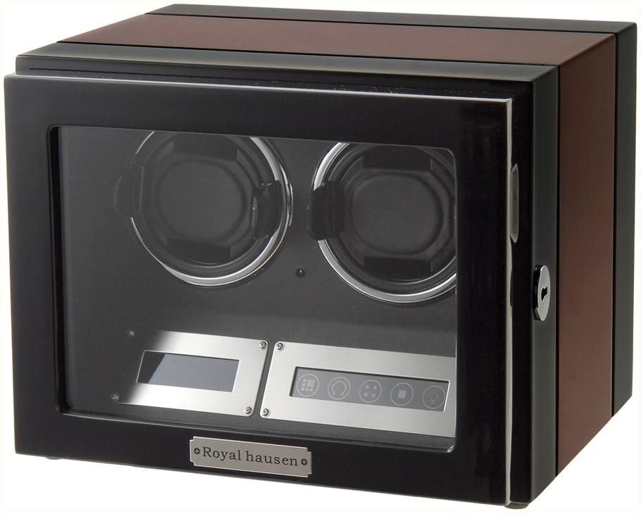 サンブランド ロイヤルハウゼン Royal hausen ワインディングマシーン ウォッチワインダー GC 03 D 21 EB 2本巻き