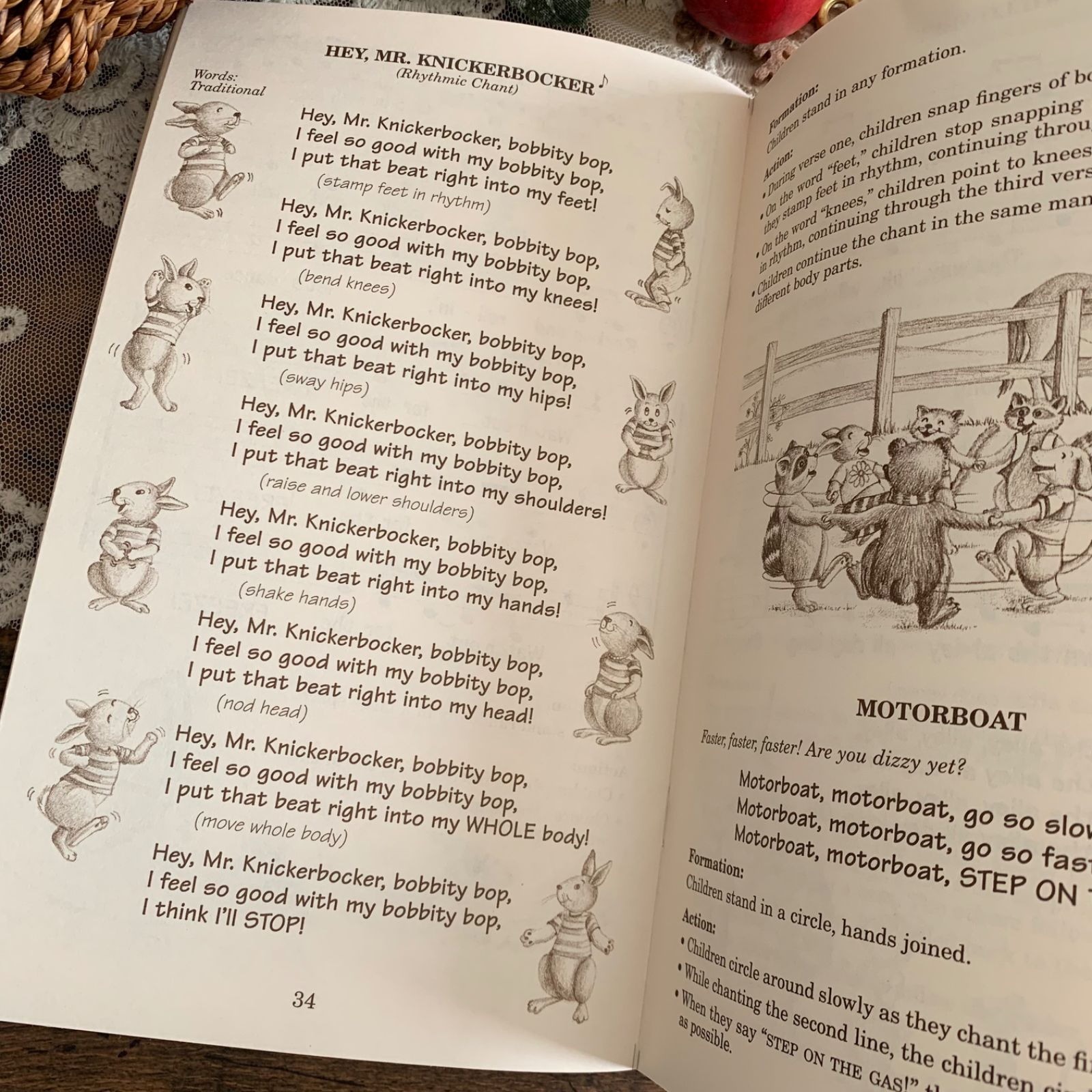 ヴィンテージ絵本 Wee Sing「Games, Games, Games」1991年 児童書 洋書