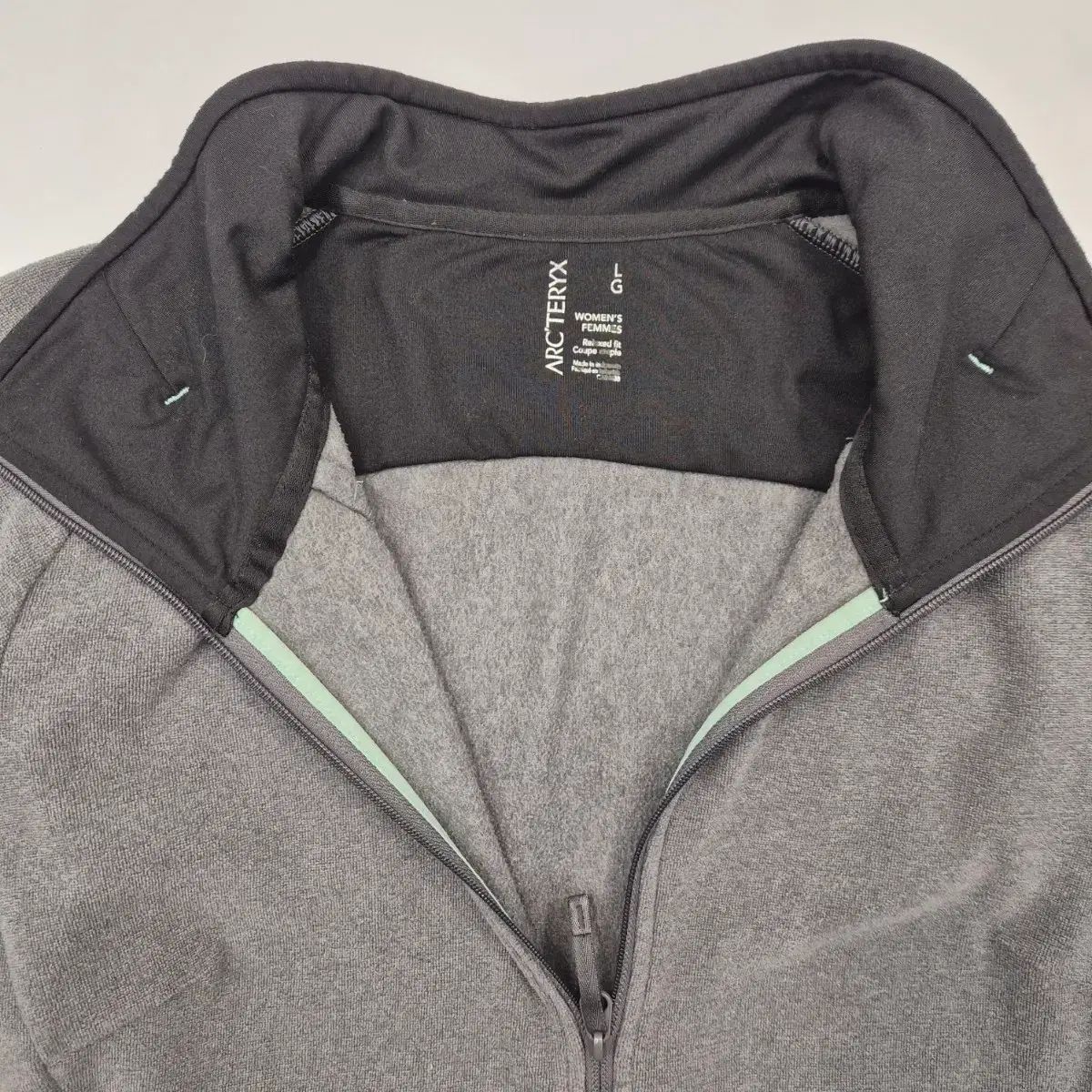 アークテリクス レディース グレー フリース ジャケット L