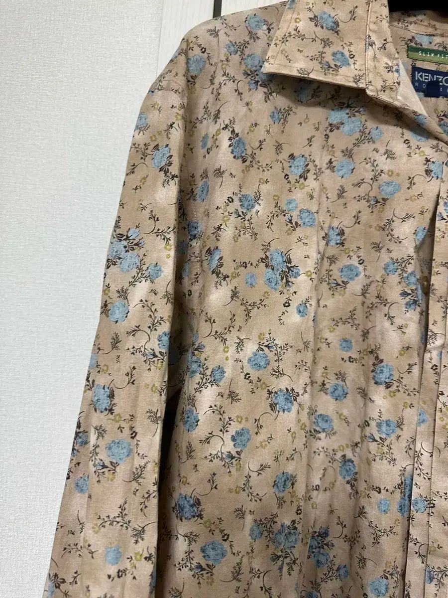KENZO オム フラワーパターン シャツ